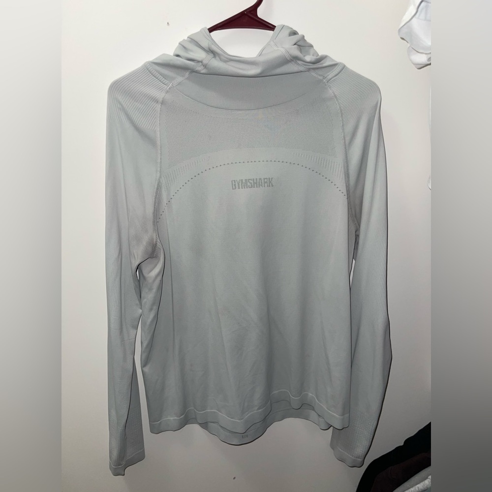 Gymshark Light Gray Hoodie